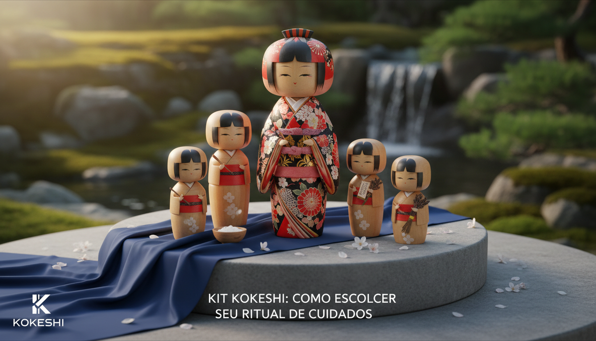 Kit Kokeshi: como escolher seu ritual de cuidados