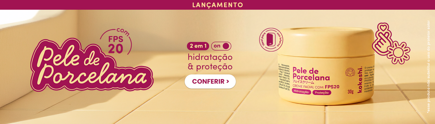 Lançamento Pele de Porcelana FPS20