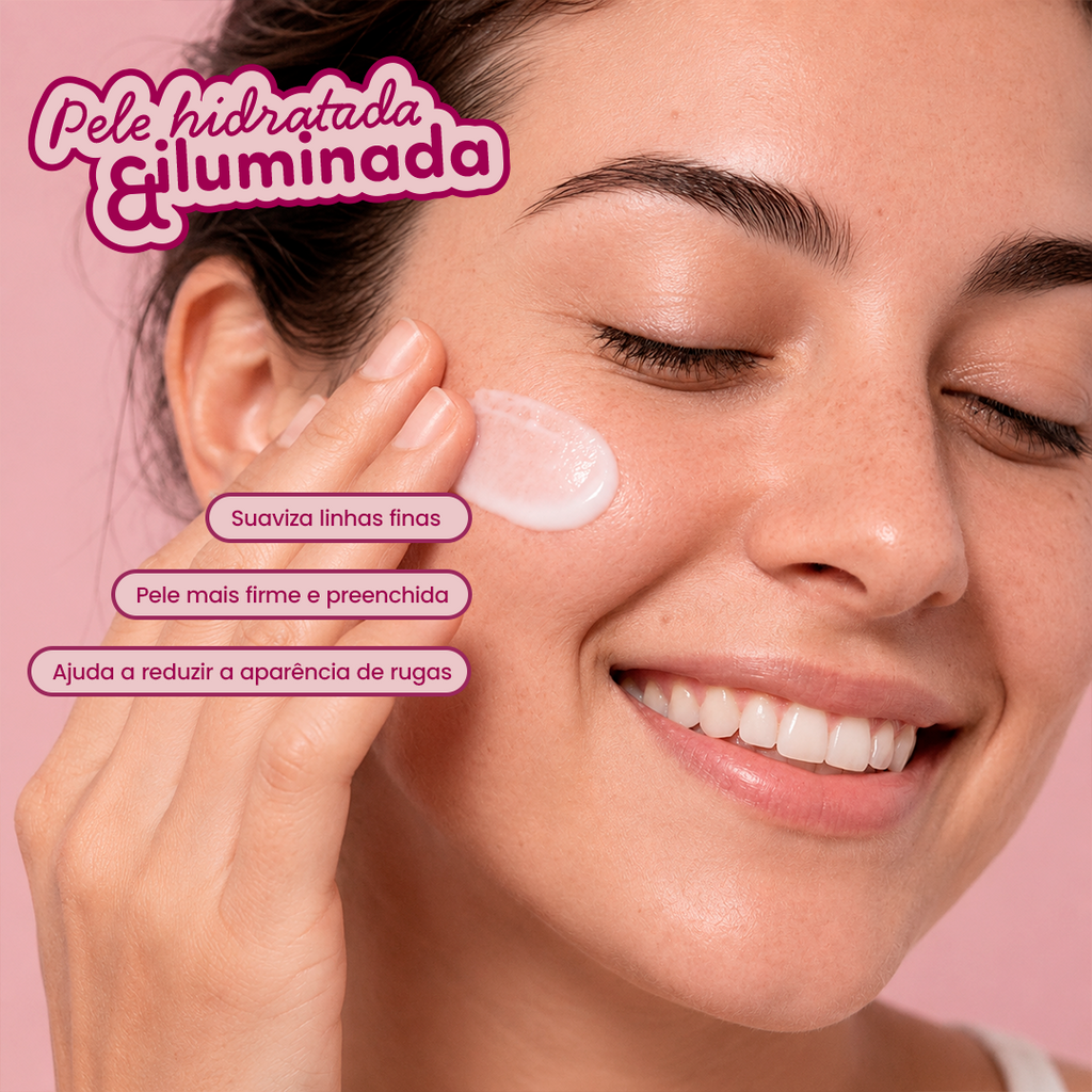 Creme Gel Facial Pele Plena Kokeshi