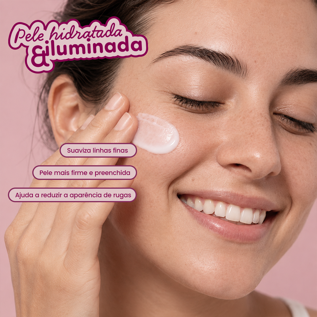 Creme Gel Facial Pele Plena Kokeshi
