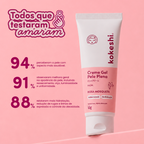 Creme Gel Facial Pele Plena Kokeshi