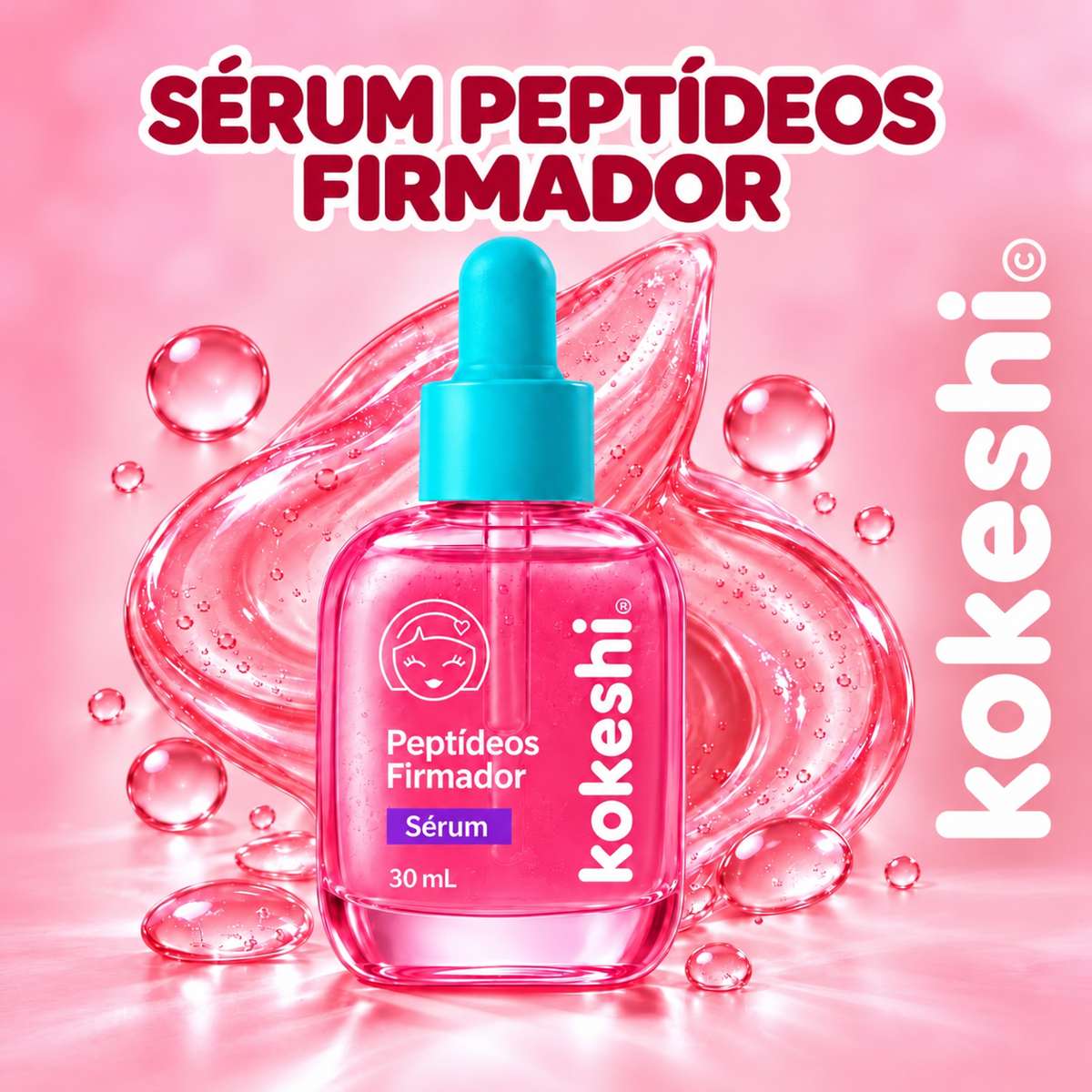 Sérum Peptídeos Firmador Conta Gotas