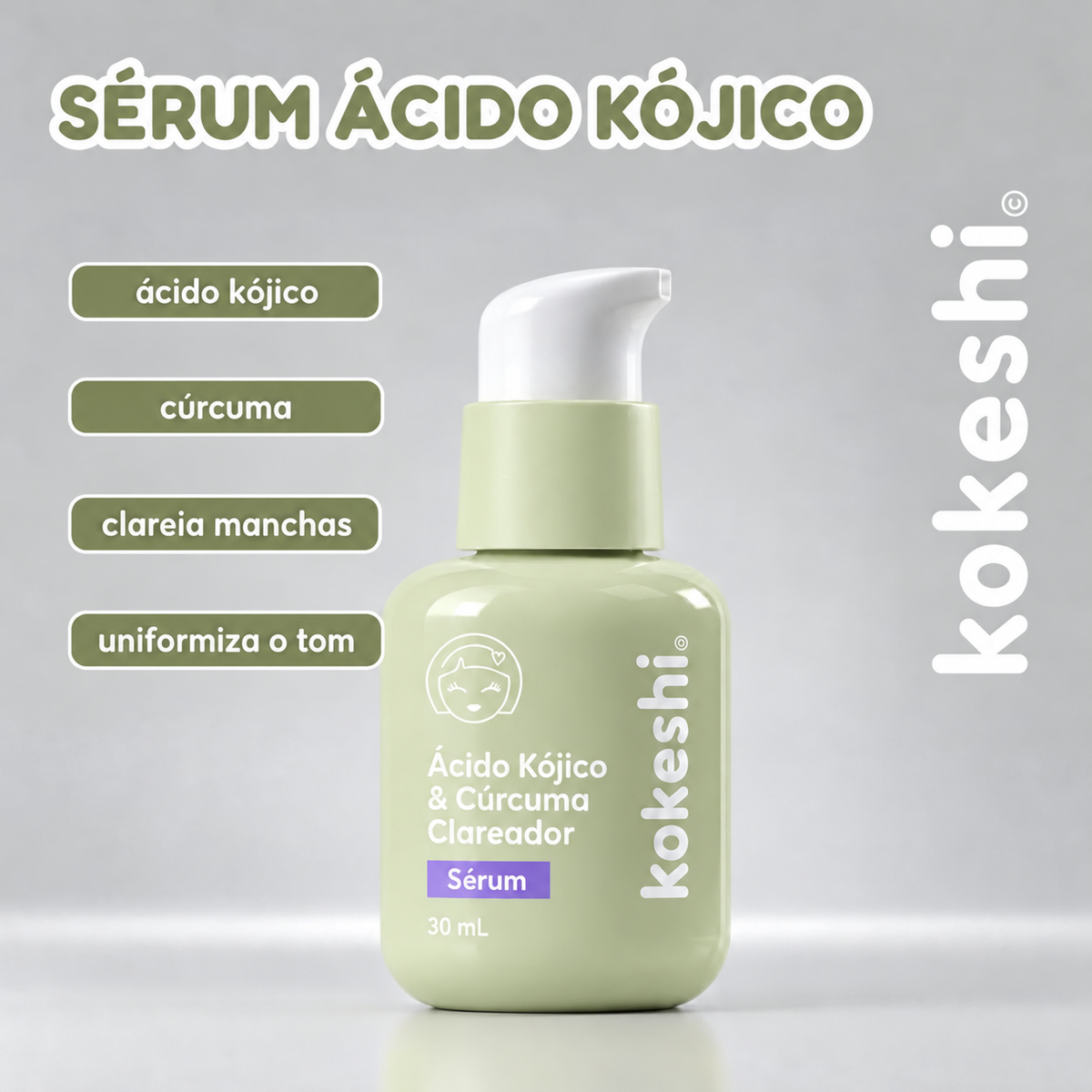 Sérum Ácido Kójico & Cúrcuma