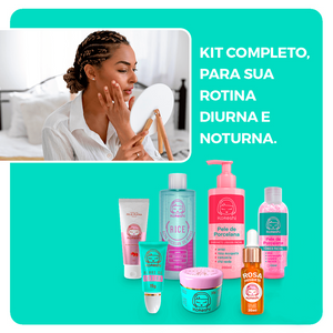 Kit Pele Renovada Kokeshi (Kit 7 em 1)