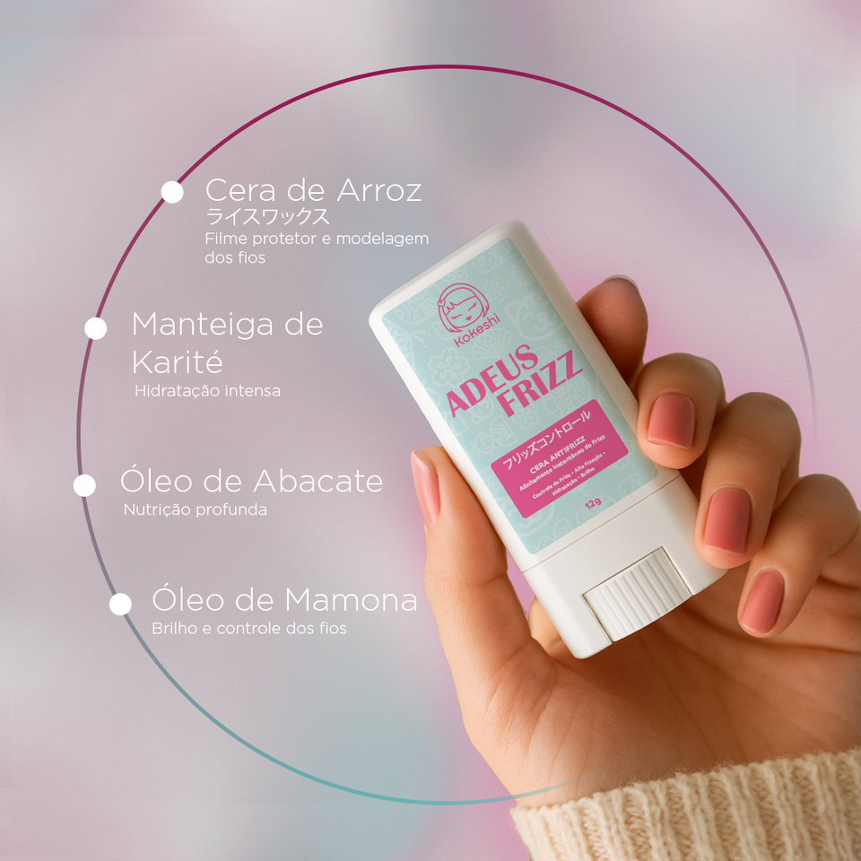 Cera Antifrizz Adeus Frizz 12g