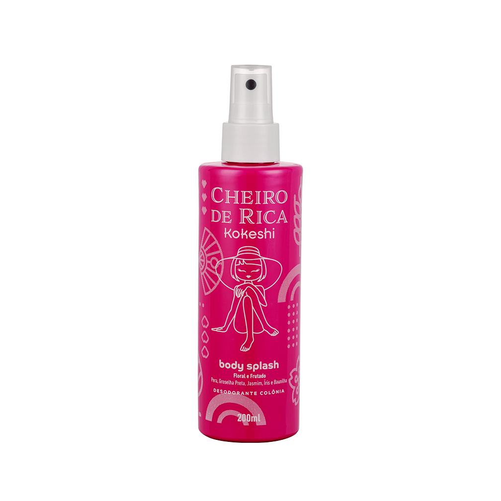 Body Splash - Cheiro de Rica Floral e Frutado