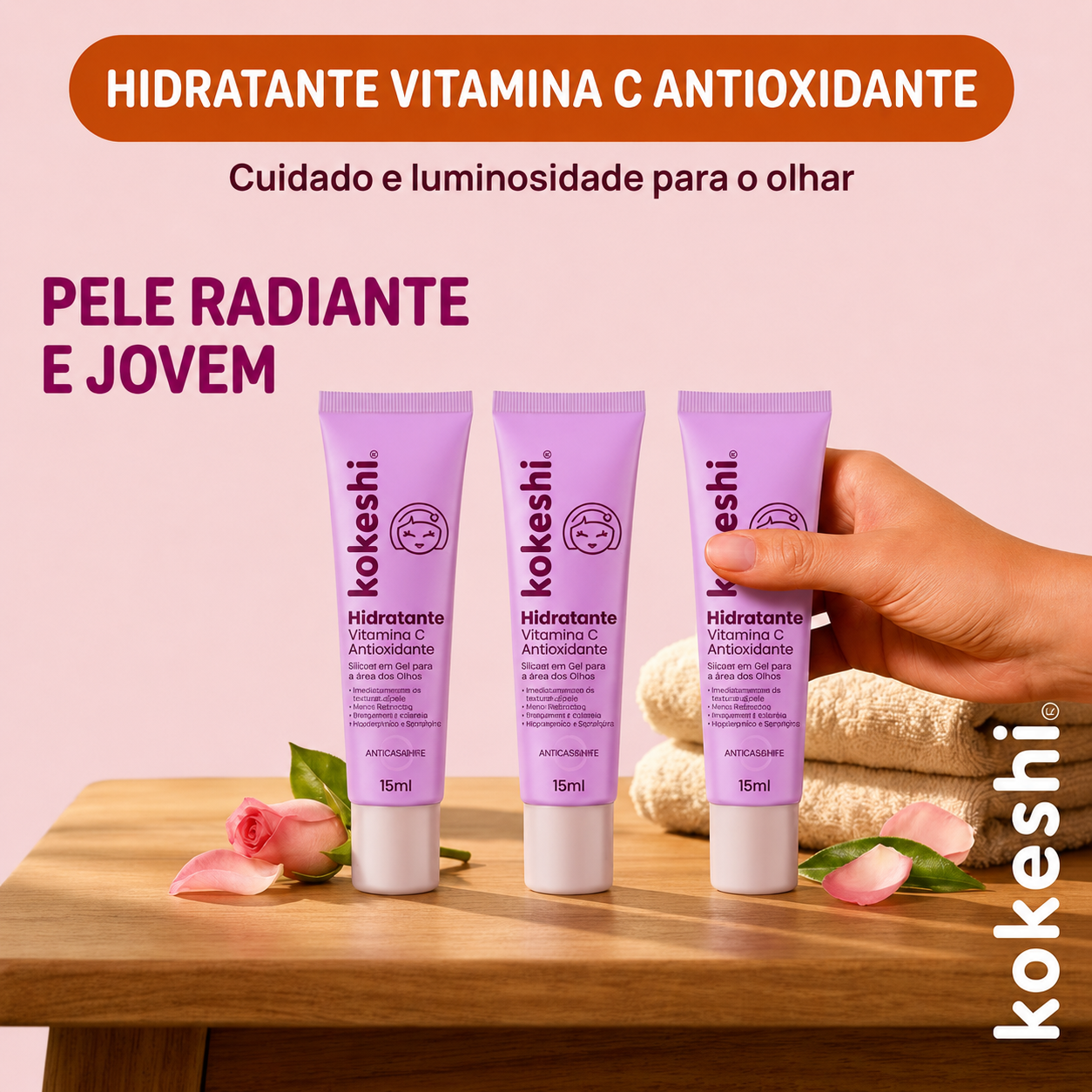 Hidratante Vitamina C Antioxidante