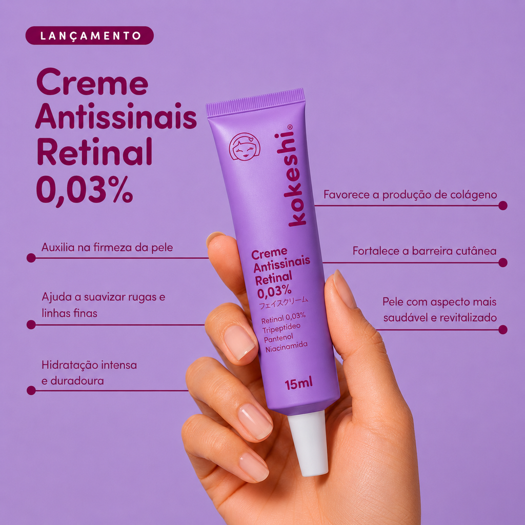 Creme Antissinais Retinal 0,03%