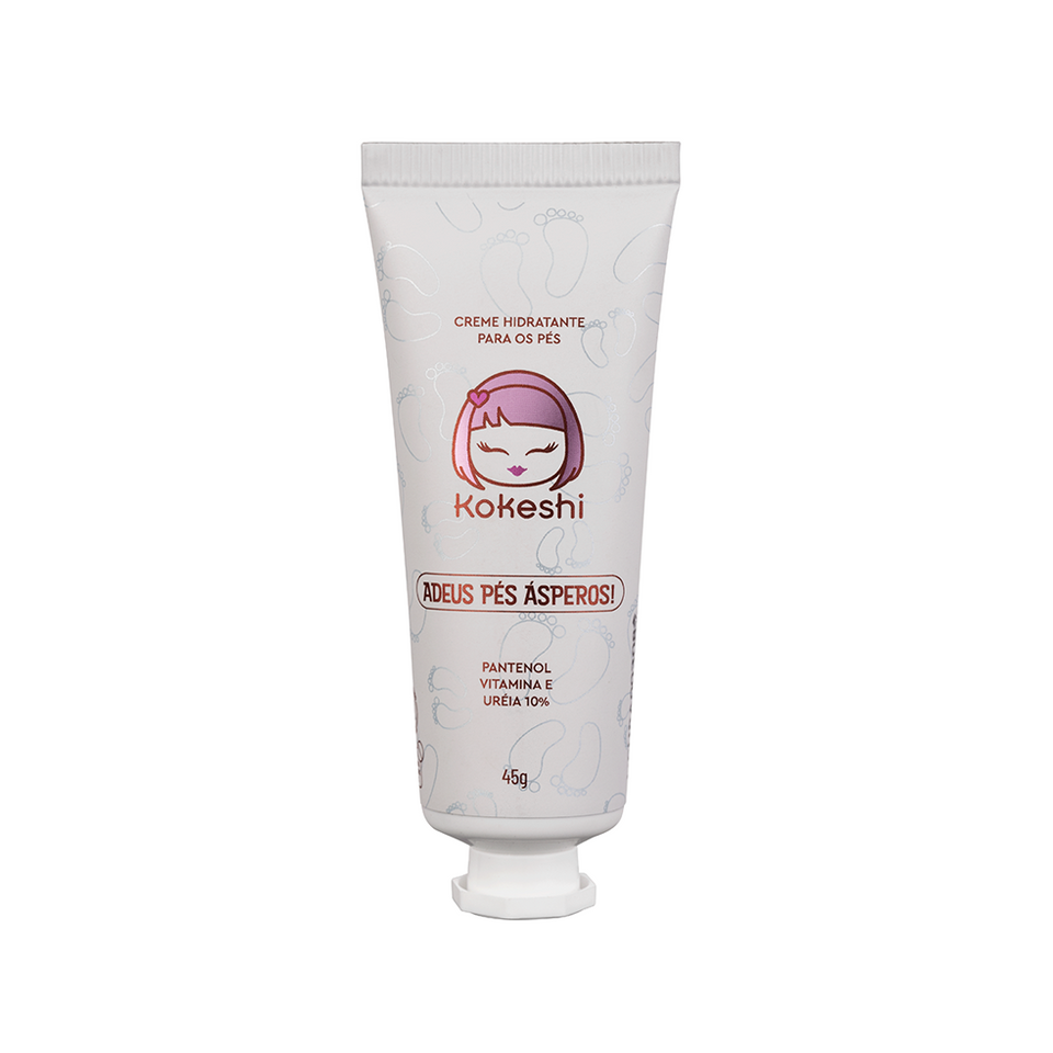 Creme Hidratante para os Pés Kokeshi - Adeus pés ásperos