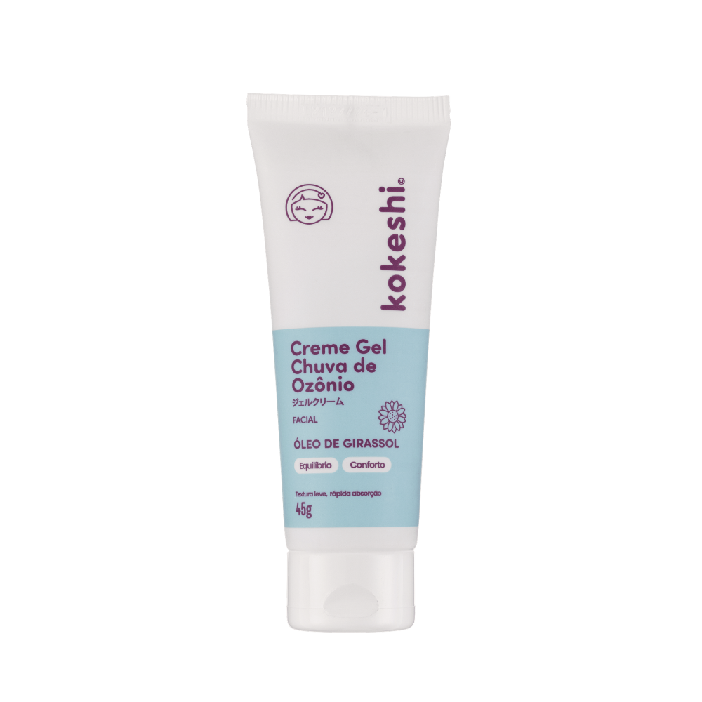 Creme Gel Facial Chuva de Ozônio Kokeshi