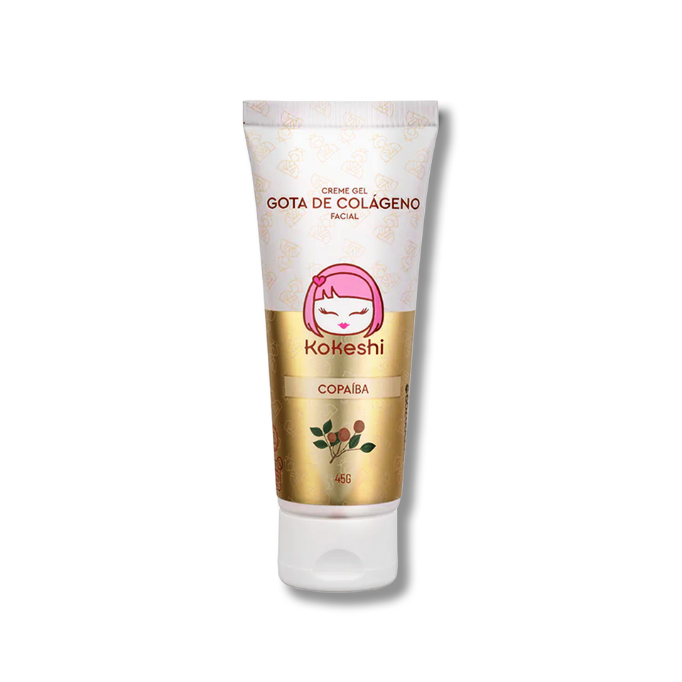 Creme Gel Facial Gota de Colágeno Kokeshi