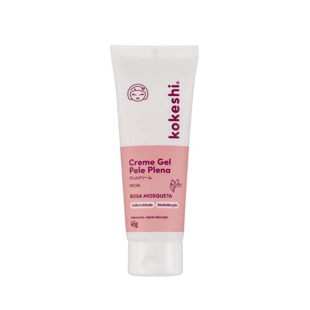Creme Gel Facial Pele Plena Kokeshi
