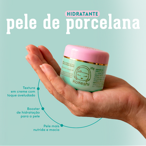 Hidratante Facial Pele de Porcelana