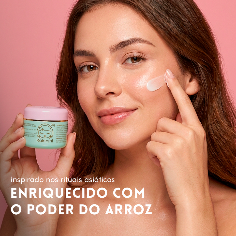 Hidratante Facial Pele de Porcelana