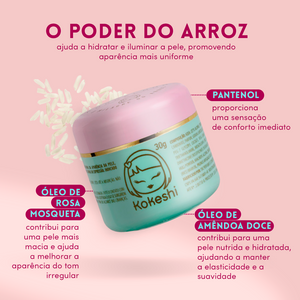 Kit Pele Radiante Kokeshi - Hidratante + Creme Pele Plena