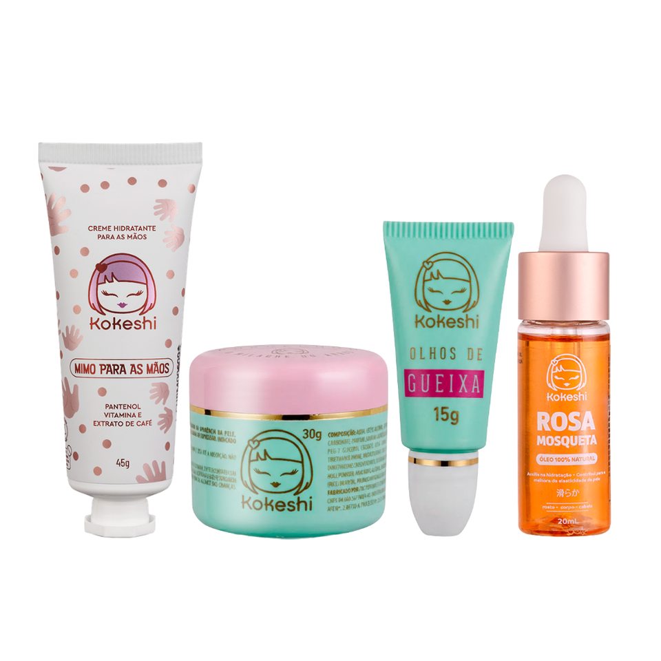 Kit Presente Kokeshi