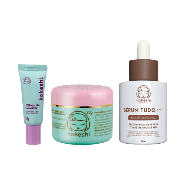 Kit Renovadores + Sérum Tudo em 1