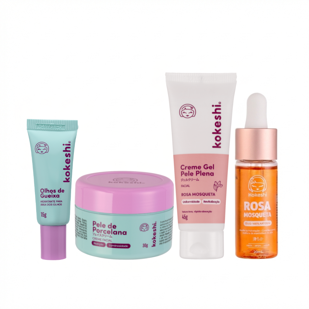 Kit Ritual Hidratação das Gueixas + Pele Radiante