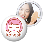 Espelho de bolsa Kokeshi