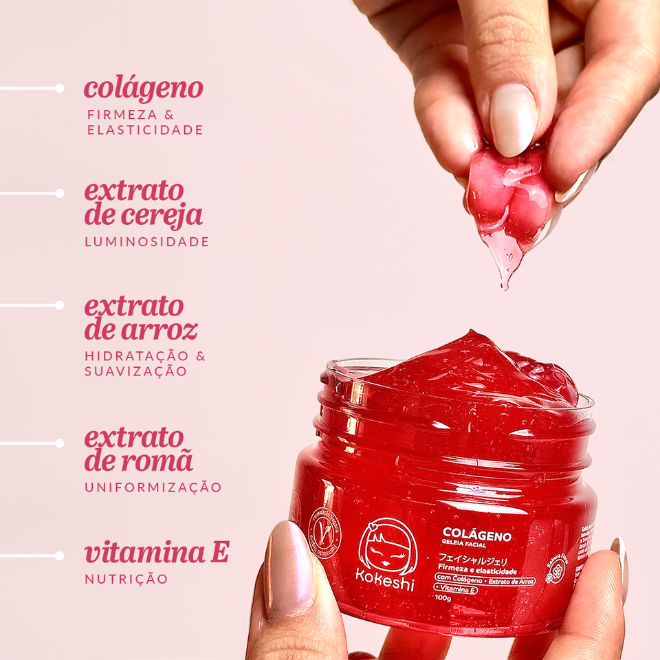 Geleia Facial de Colágeno - 100G