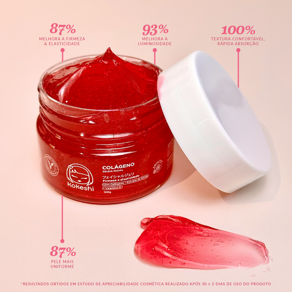 Geleia Facial de Colágeno - 100G