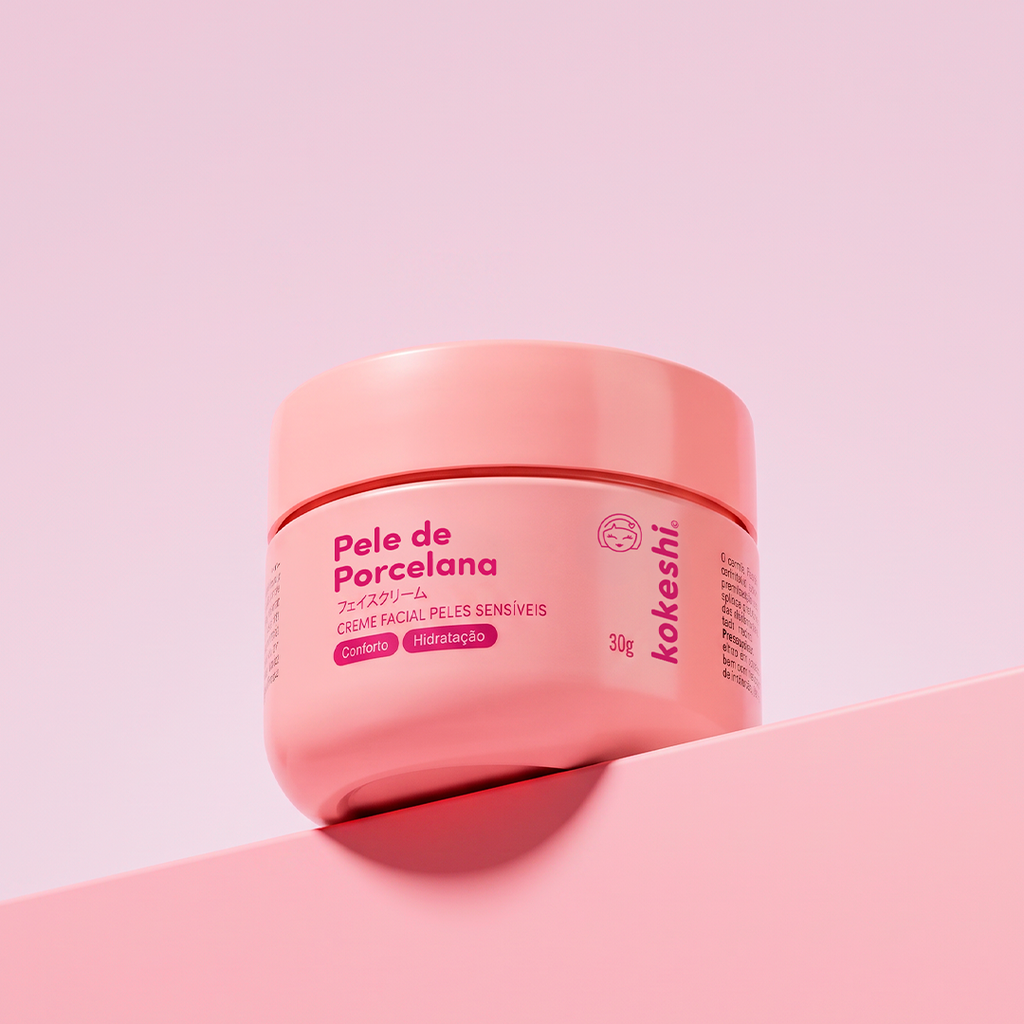 Pele de Porcelana Peles Sensíveis