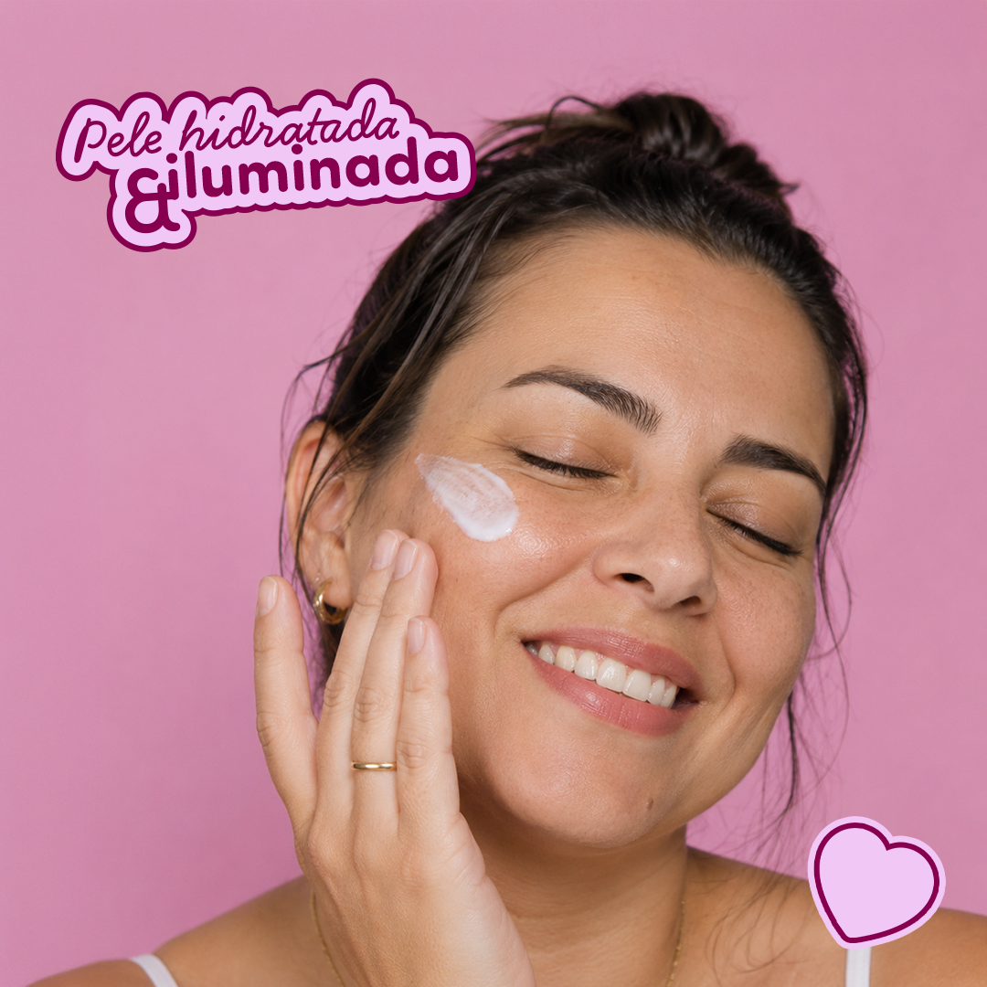 Hidratante Facial Pele de Porcelana