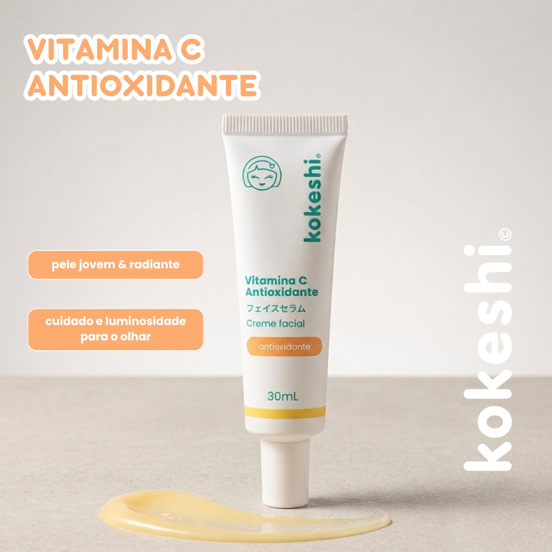Creme Facial Vitamina C Antioxidante