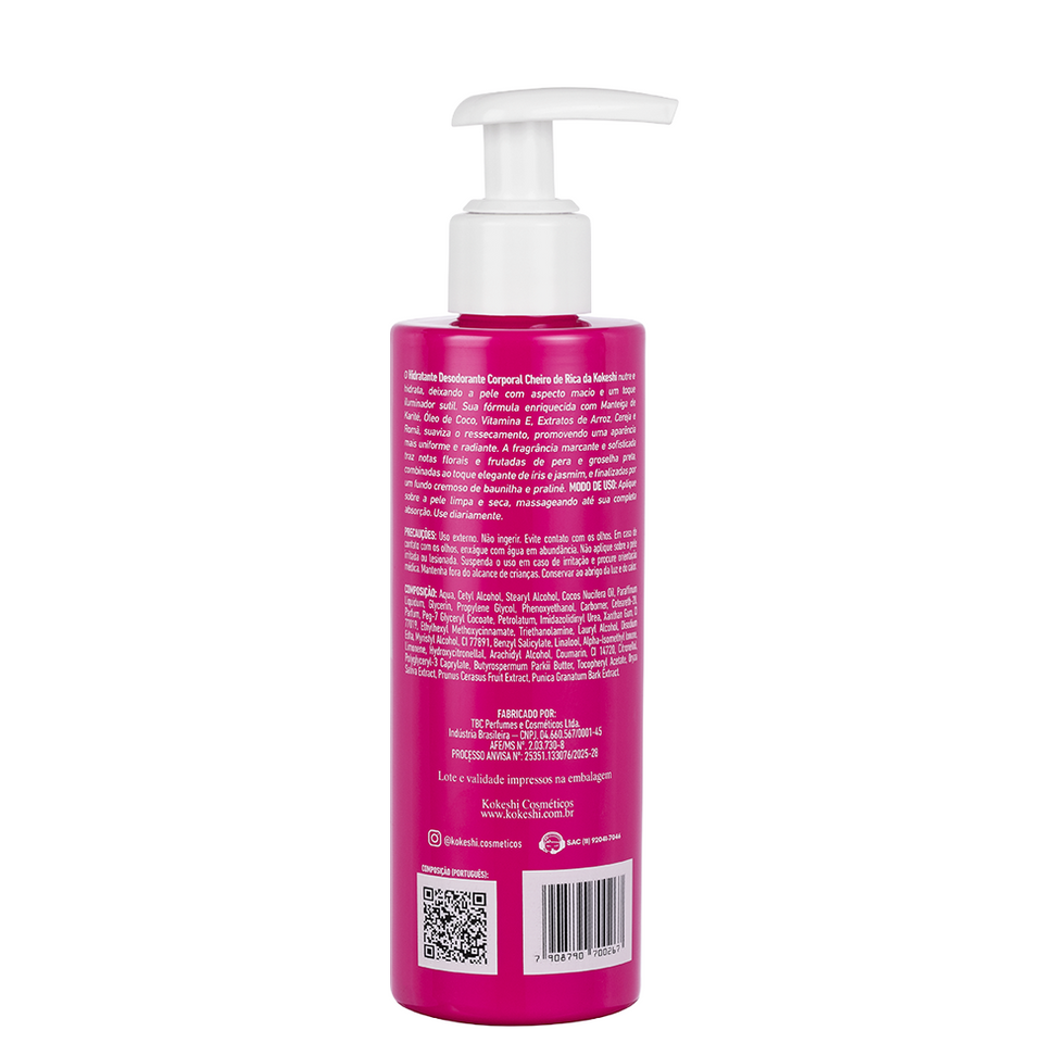 Hidratante Corporal Cheiro de Rica 200ml