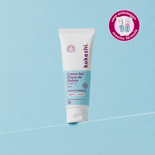 Creme Gel Facial Chuva de Ozônio Kokeshi