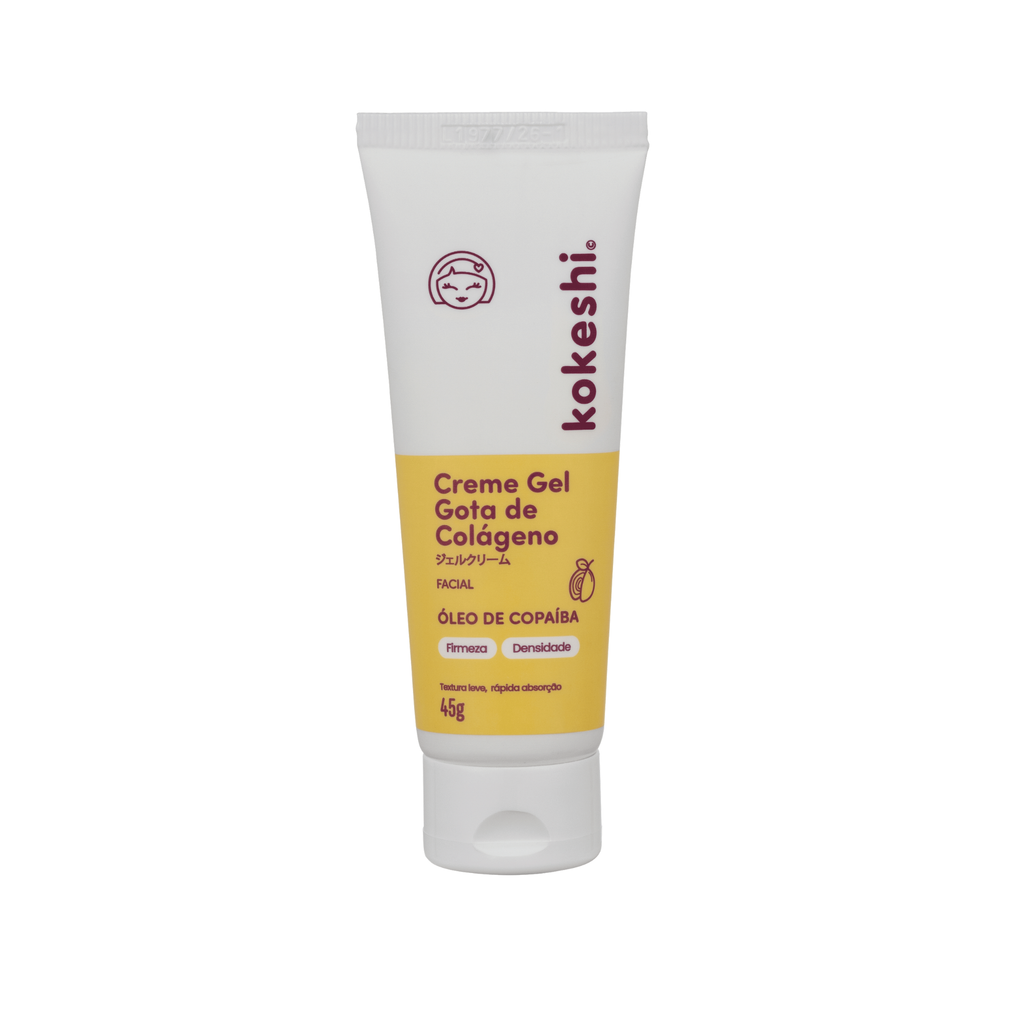 Creme Gel Facial Gota de Colágeno Kokeshi