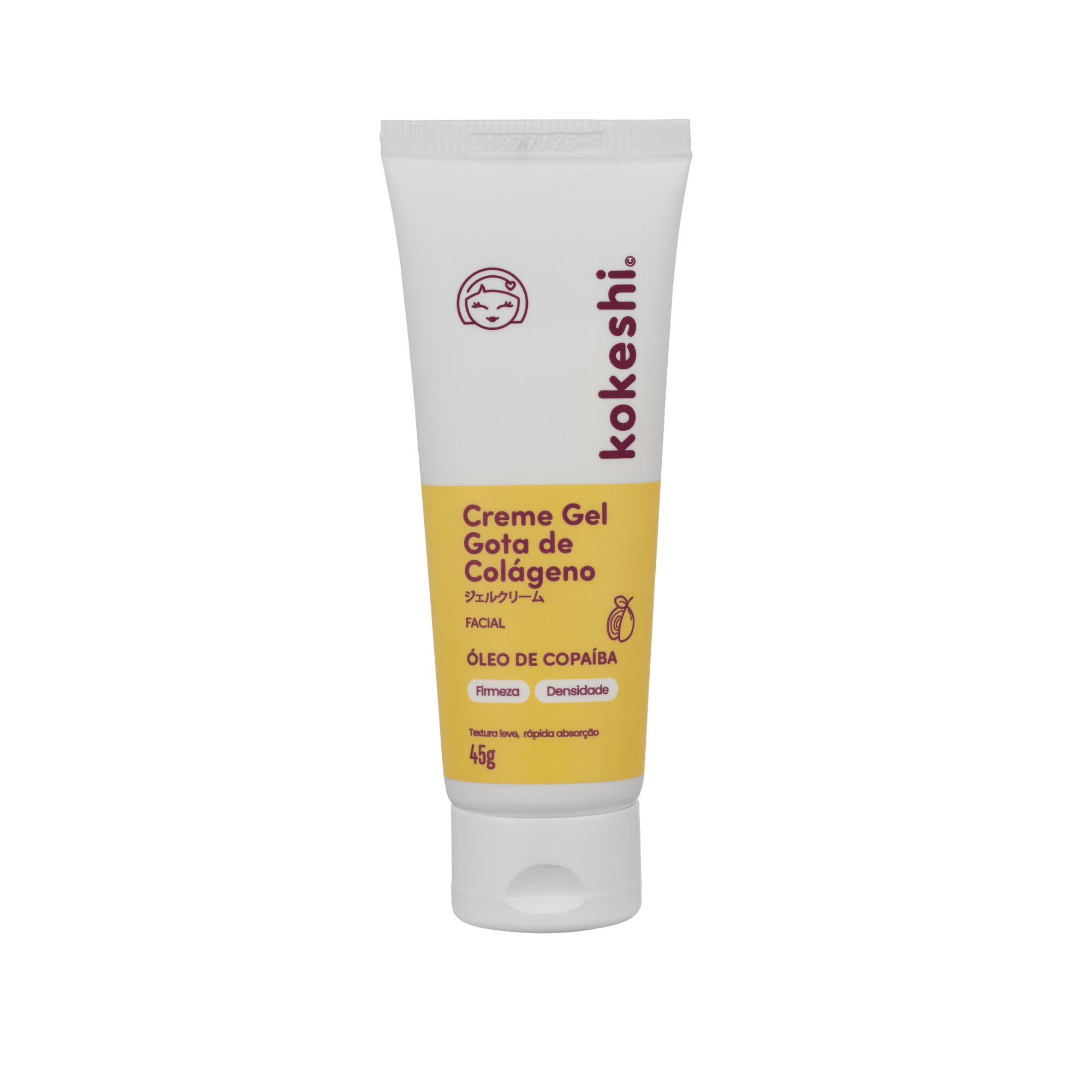 Creme Gel Facial Gota de Colágeno Kokeshi