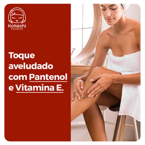 Creme Hidratante para o Corpo Kokeshi - Toque Aveludado