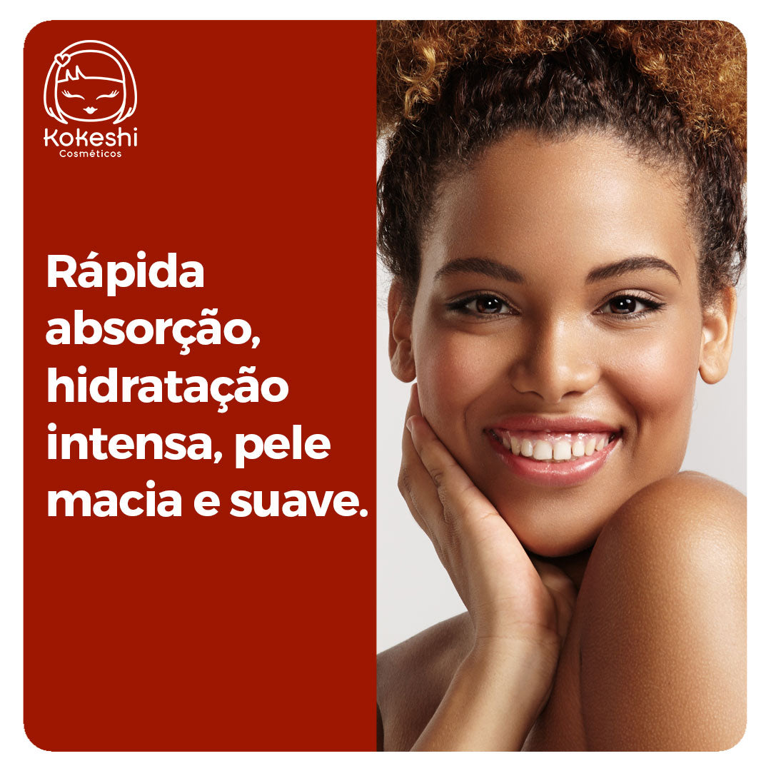 Creme Hidratante para o Corpo Kokeshi - Toque Aveludado