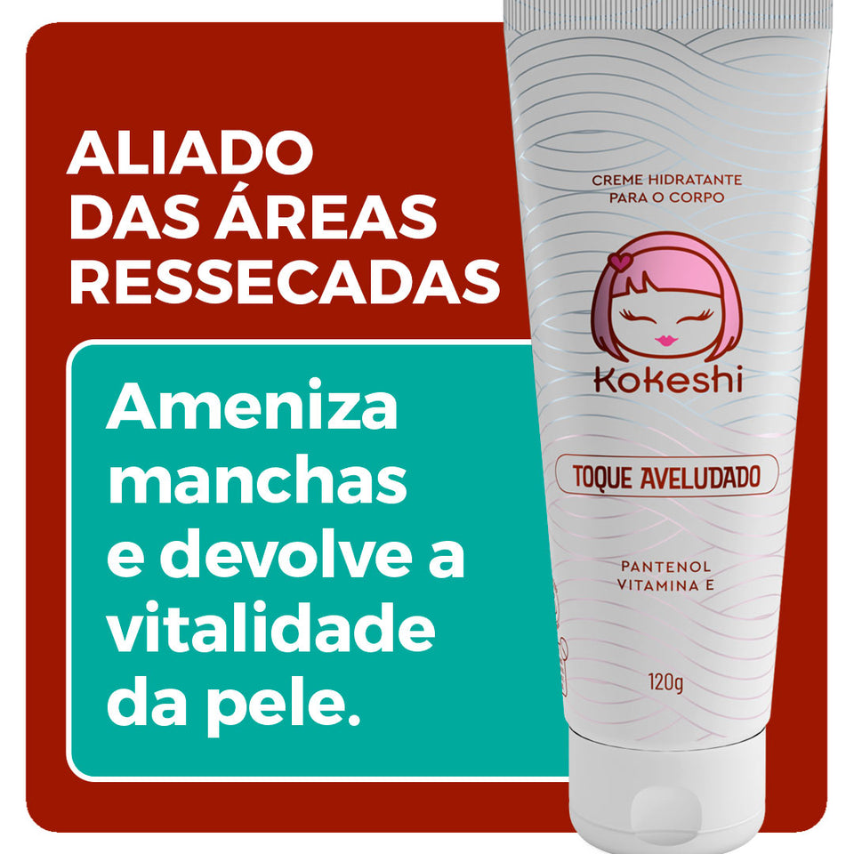 Creme Hidratante para o Corpo Kokeshi - Toque Aveludado