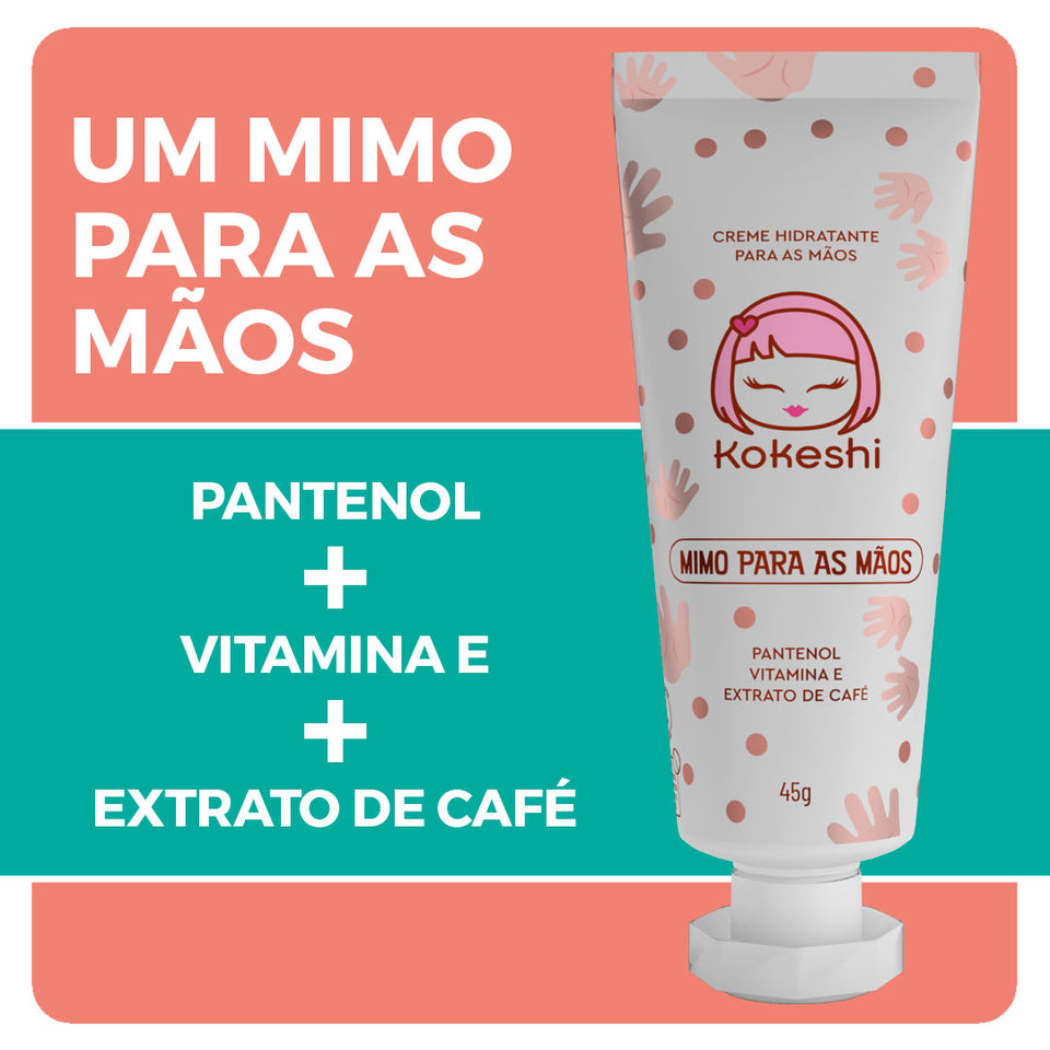 Creme Hidratante para as Mãos Kokeshi - Mimo para as mãos
