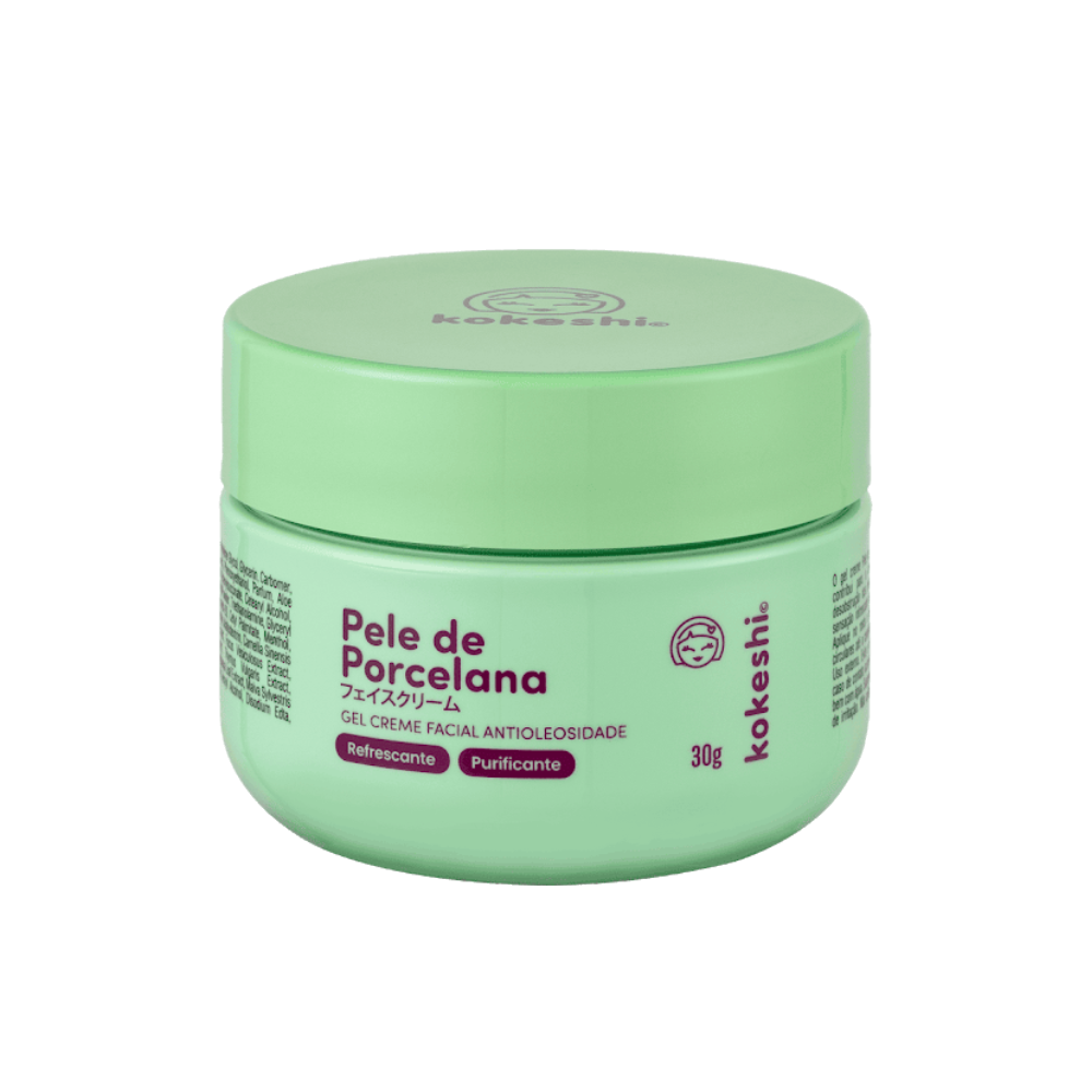 Pele de Porcelana Antioleosidade