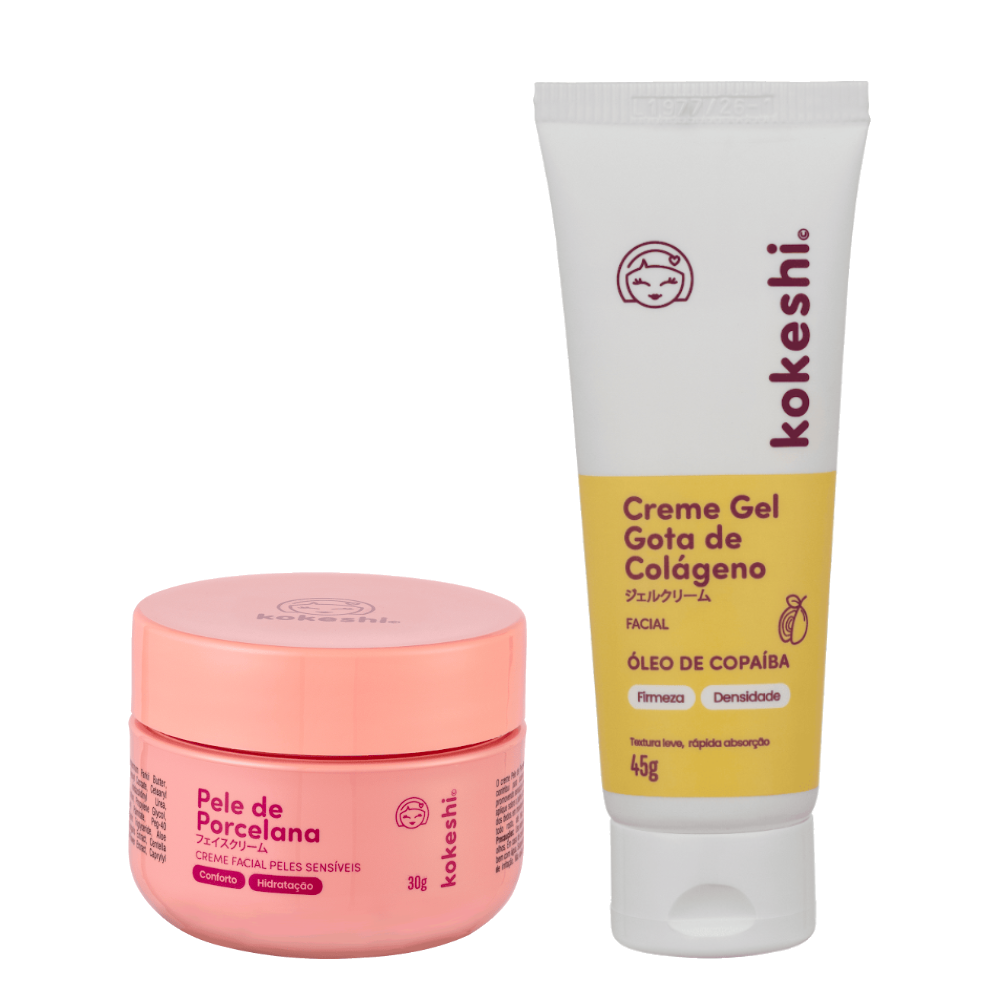 Kit colágeno peles sensíveis