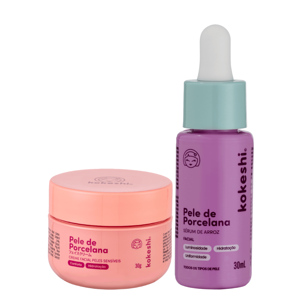 Kit Sensível + Sérum de Arroz