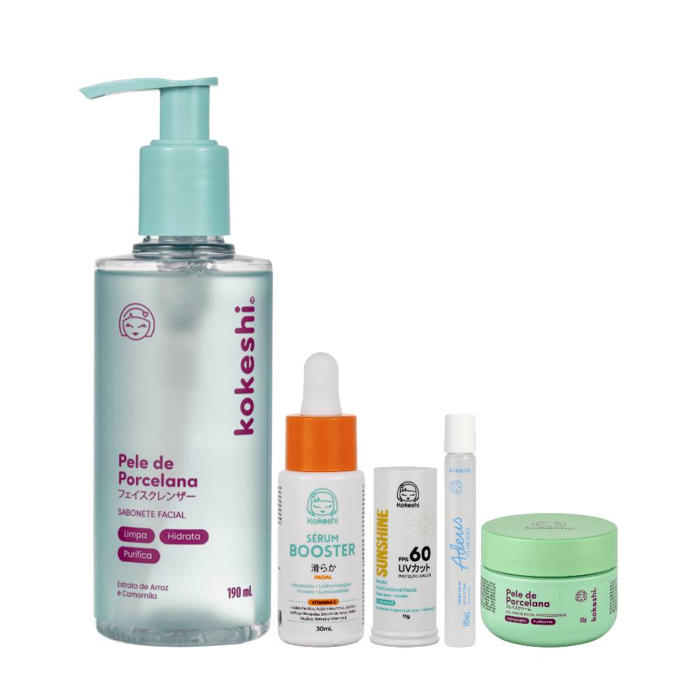 Kit 5 passos Antioleosidade