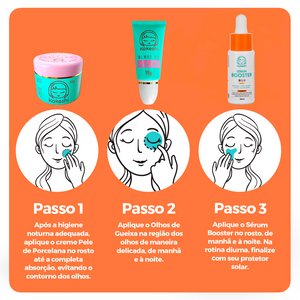 Kit Renovadores + Sérum Vit C