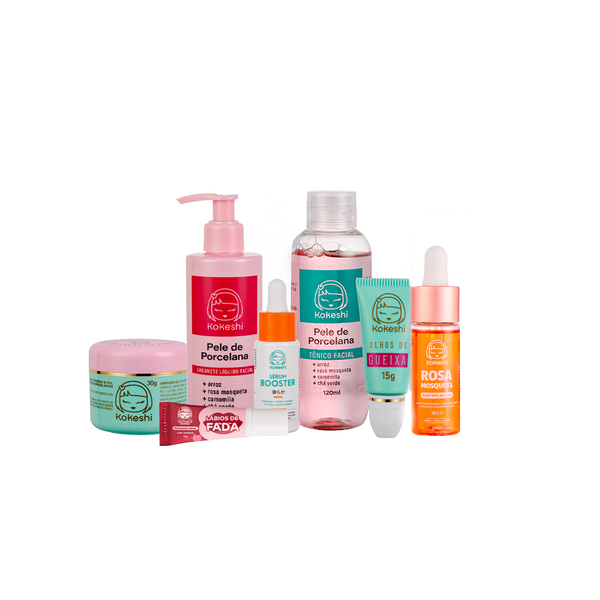 Kit Ritual 7 Passos Pele Porcelana