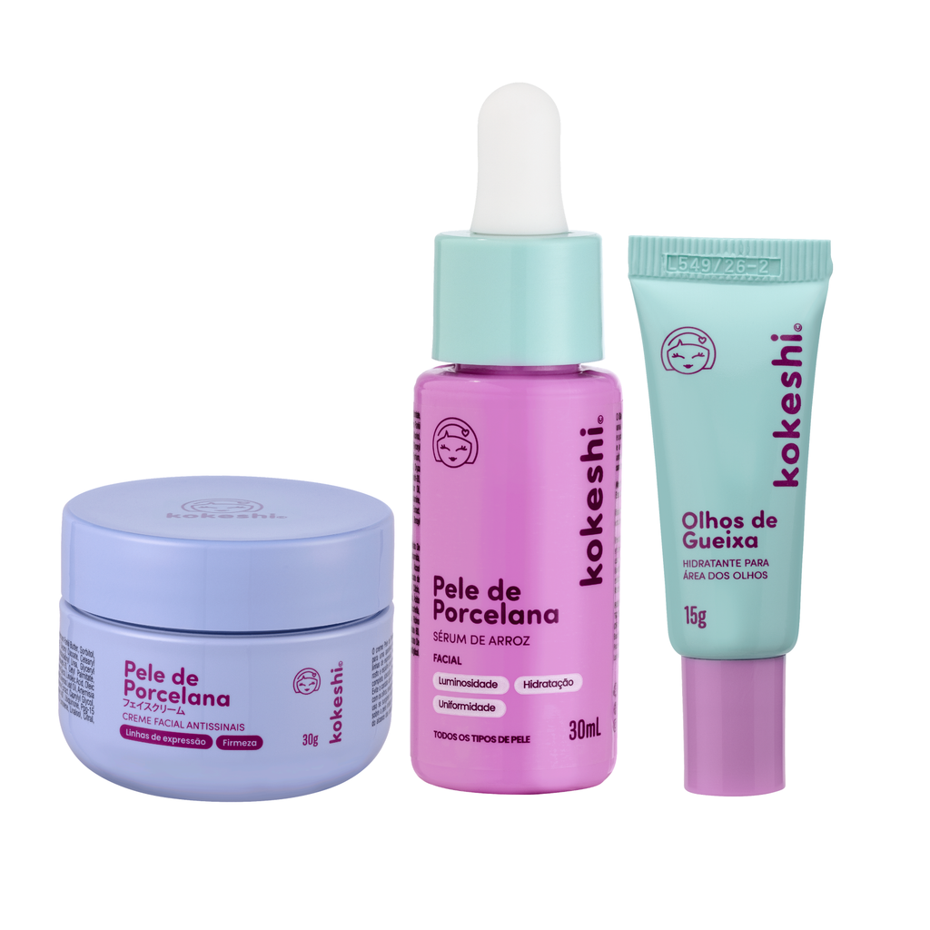 Kit Ritual Pele de Porcelana Antissinais