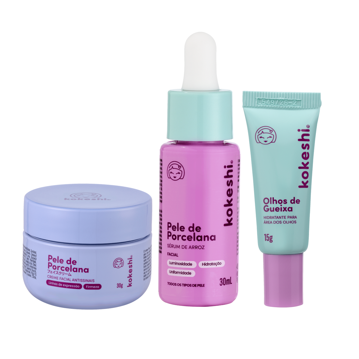 Kit Ritual Pele de Porcelana Antissinais