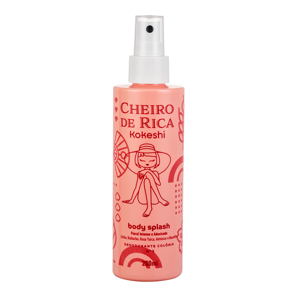 Kit Trio Cheiro de Rica - Body Splash