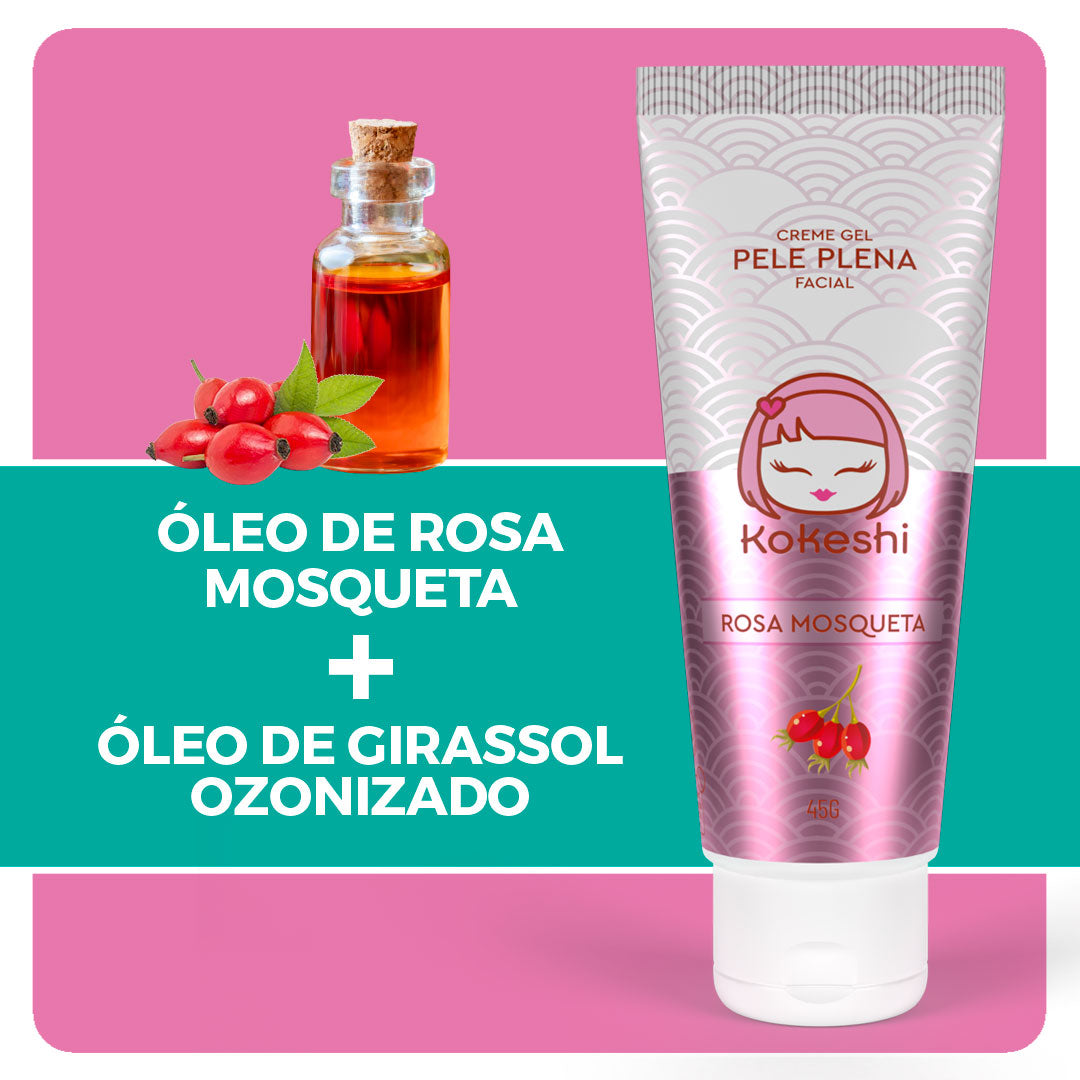 Kit Pele Radiante Kokeshi - Hidratante + Creme Pele Plena