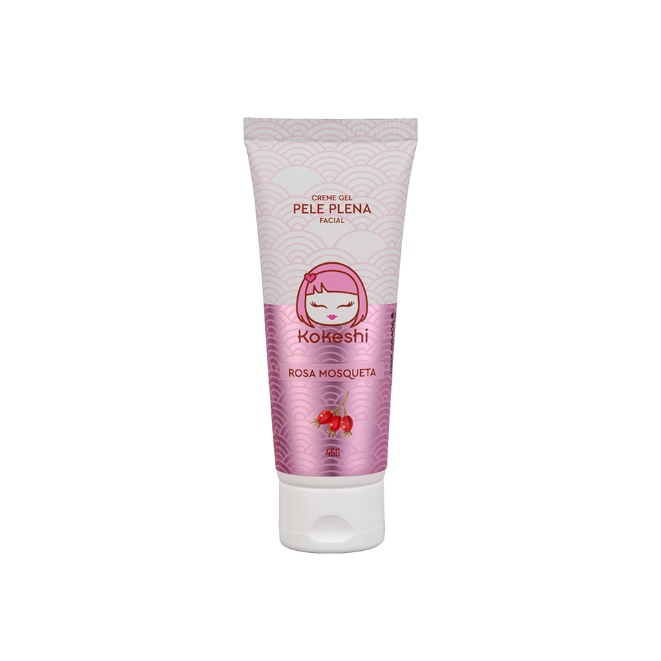 Creme Gel Facial Pele Plena Kokeshi