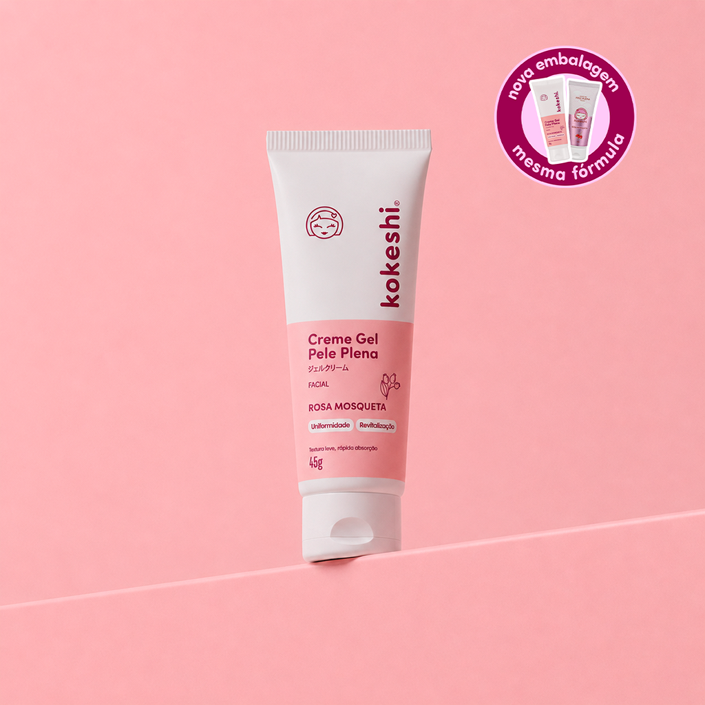 Creme Gel Facial Pele Plena Kokeshi