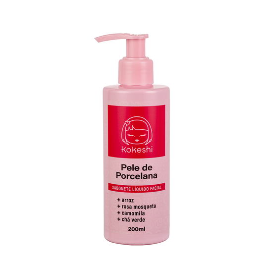 Sabonete Líquido Facial Pele de Porcelana Kokeshi